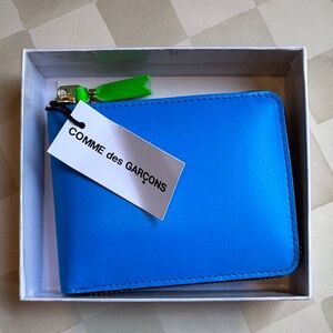 Comme des Garcons Blue Wallet